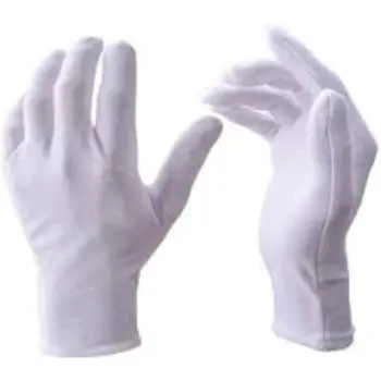Pair Pure Cotton Hand Gloves